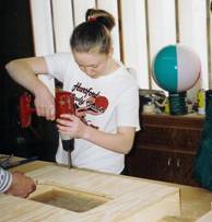 Assembling the base