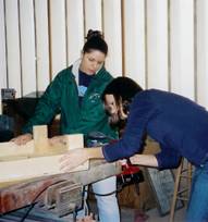 Attaching the legs