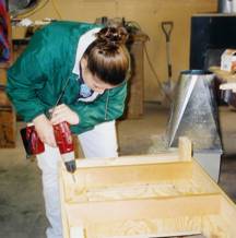 Making the fan housing