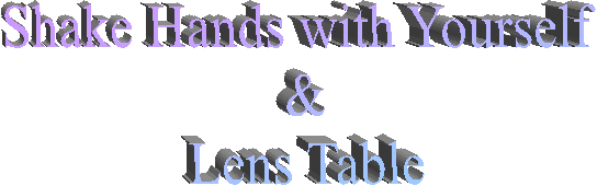Shake Hands with Yourself 
&
Lens Table