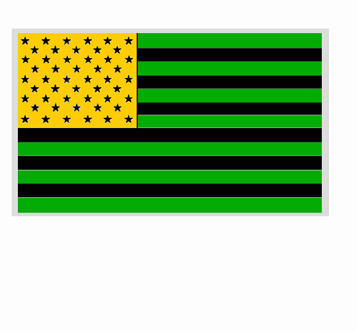 Invert Color Flags American Flag With Inverted Colors